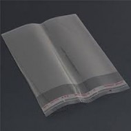 Transparent Plastic Cover or BOPP Bags with self adhasive Tape Pack of 500grm (2x3)