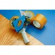 Manual Hand Operated Tape Dispenser With 3 inch PVC Transparent Tape Roll- 3 inch