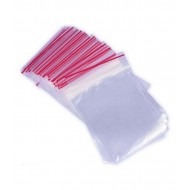 Zip Lock Pouch Bags (3 inch x 4 inch, 100 Pieces, Transparent)
