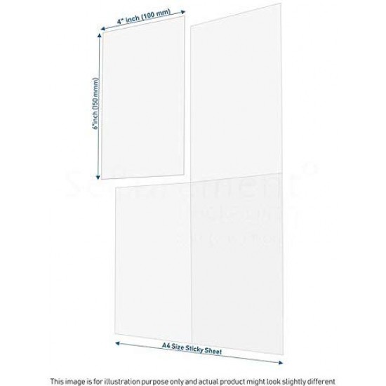 4000 4" x 5" Self Adhesive Shipping Labels 4 per sheet 1000 sheets 4 up *