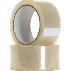 Cello transparent Tape 2 inch/48mm Width x 100 Meter Length - Pack of 6