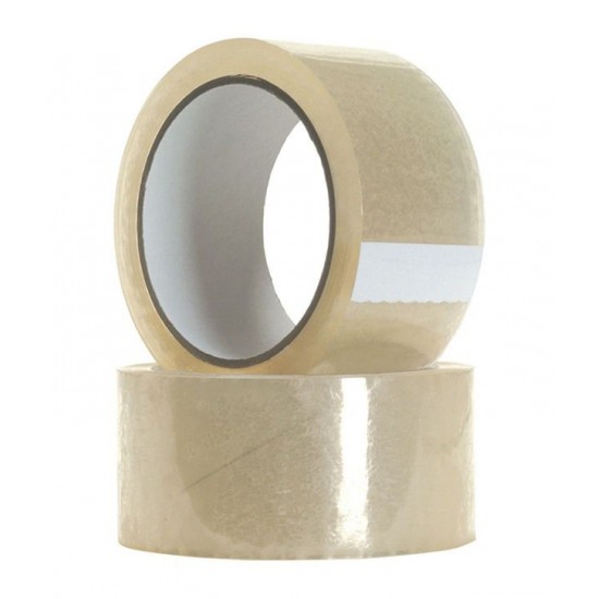  Cello Tape 2 inch/48mm Width x 65 Meter Length - Pack of 6