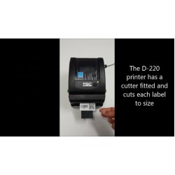TSC DA220 Direct Thermal Printer 4 IPS & 300 DPI Barcode Shipping Label Printer Ideal for Seller Flex